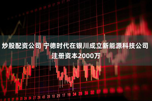 炒股配资公司 宁德时代在银川成立新能源科技公司 注册资本2000万